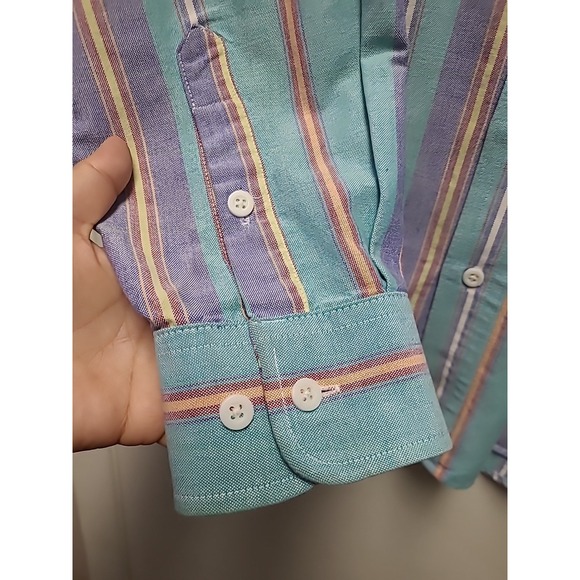 Vintage Twenty X Button Down Long  Sleeve Plaid Cotton Western Men's Shirt XL - Picture 4 of 8